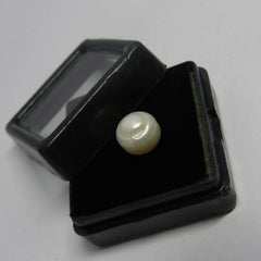 Cultured Pearls , Best For Astrological Significance 3.35 Carat Natural White SEA Pearl Certified Loose Gemstone | Best For Jwelery Making | Excellent Cut