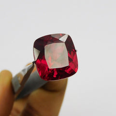 Natural Ruby Stunning Cushion Shape Red 10.23 Carat CERTIFIED Rare Ring Size Loose Gemstone-Best Gift For Your Love