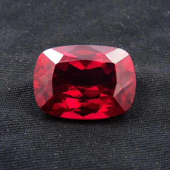 ON SALE !! 11.95 Ct Natural Red Ruby Certified Long Cushion Shape Ruby Pendent Size Loose Gemstone-Free Shipping Free Gift