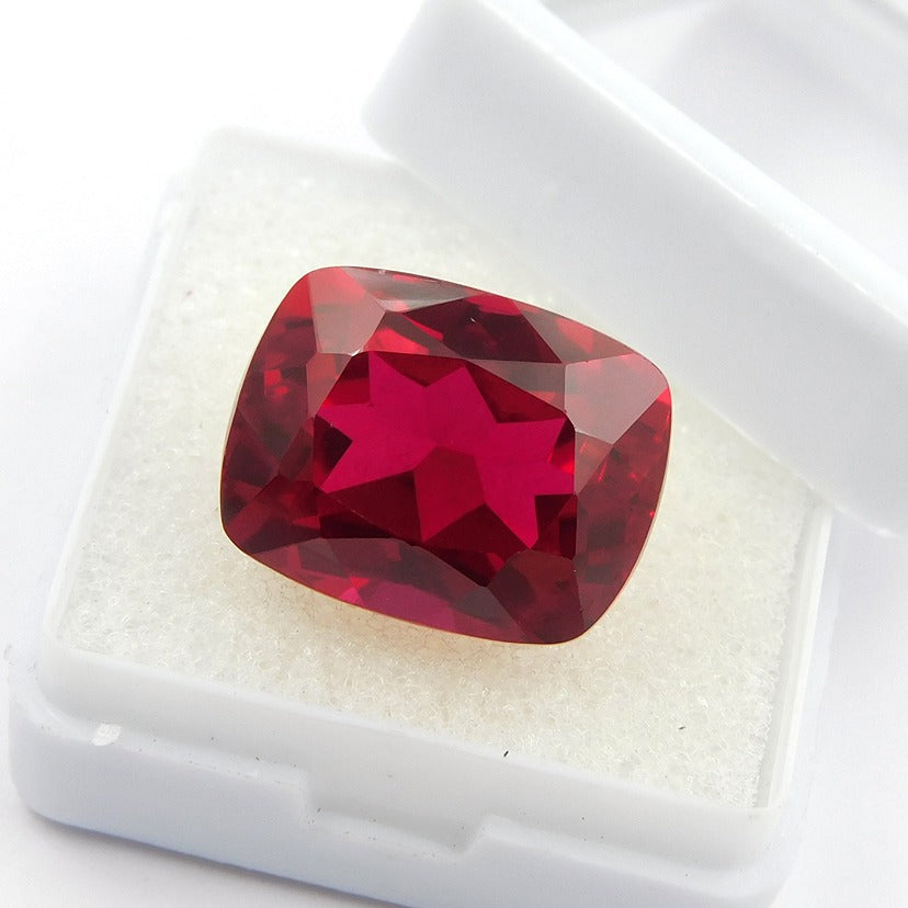 ON SALE !! 10.55 Ct Natural Ruby Red Excellent Ring Size Cushion Cut CERTIFIED Loose Gemstone Gift For Her/him