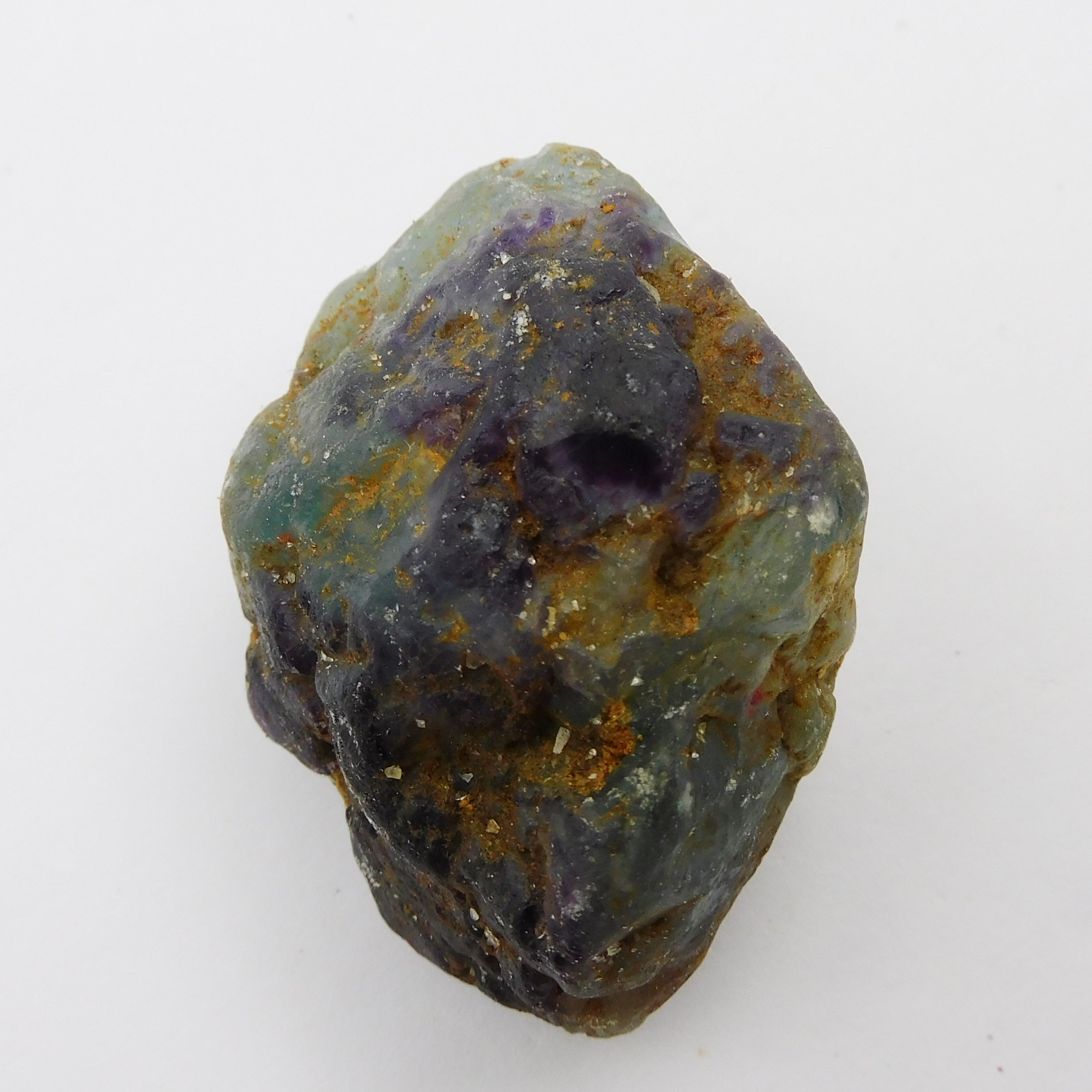 CERTIFIED Loose Gemstone Rough 282.95 Ct Uncut Natural Multi Color Fluorite