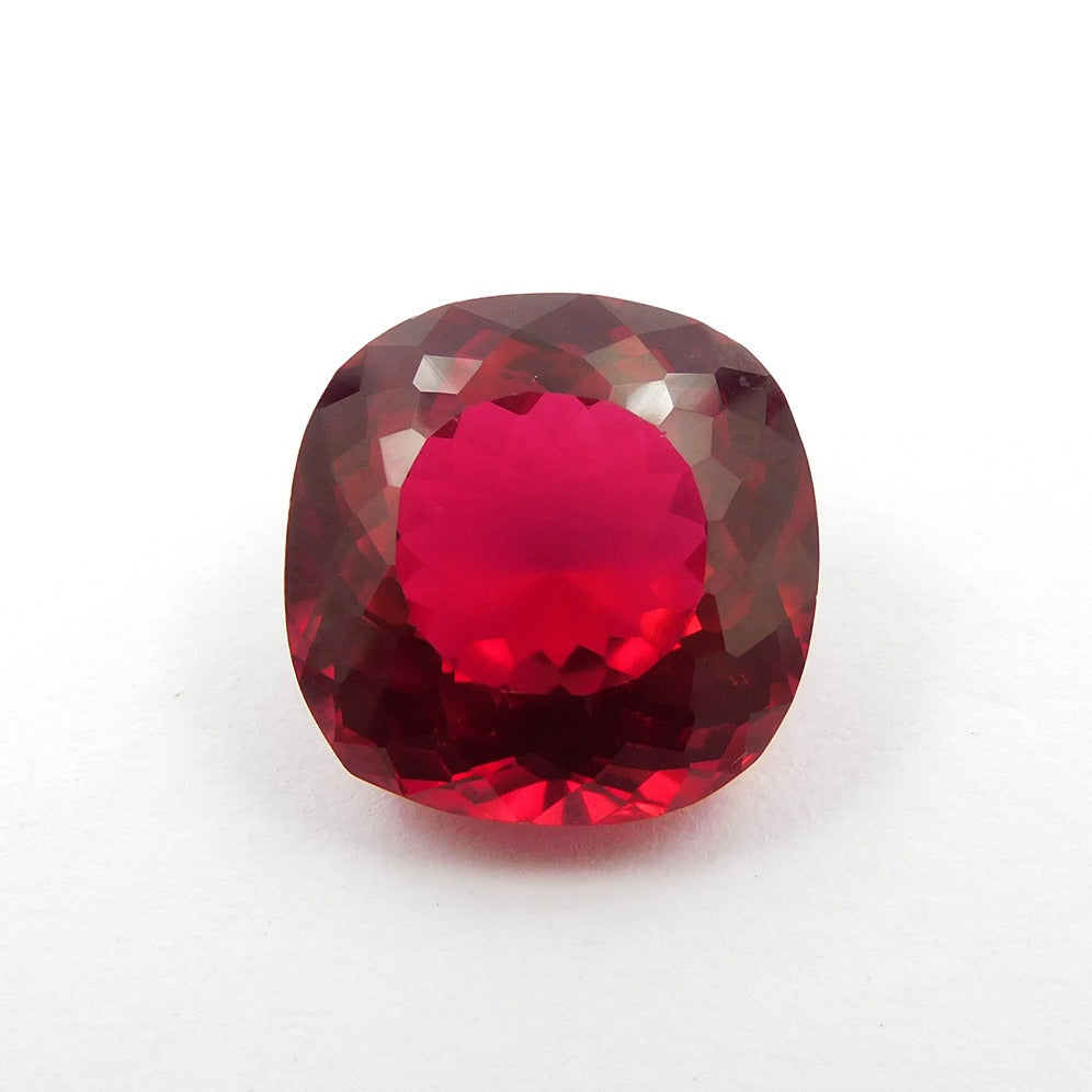 ON SALE !! Extremely Rare NATURAL Red RUBY Square Cushion Cut 10.90 Ct CERTIFIED Loose Gemstone-Best For Physical Healing