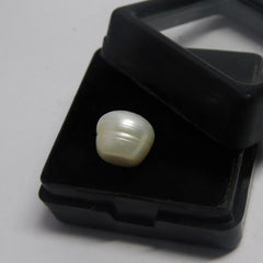 Very Impressive Pearl Gem !!! Round Cut Natural Akoya Pearl 2.95 Carat SEA Pearl Certified Loose Gemstone | Free Shipping Free Gift | ON SALE