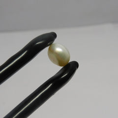 Jwelery Making Gem | Free Delivery Free Gift | 2.45 Carat Natural SEA White Color Pearl Loose Gemstone , Best Offer