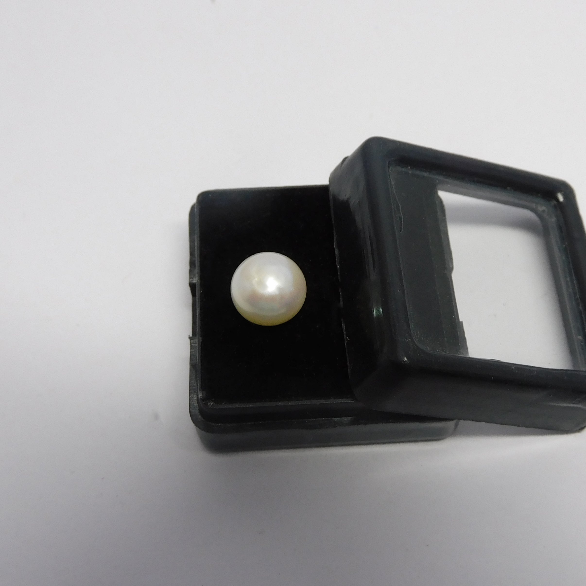 Beautiful Ring Size Pearl 3.40 Carat Round Shape Certified Natural SEA White Pearl Loose Gemstone | Have It | On Best Price