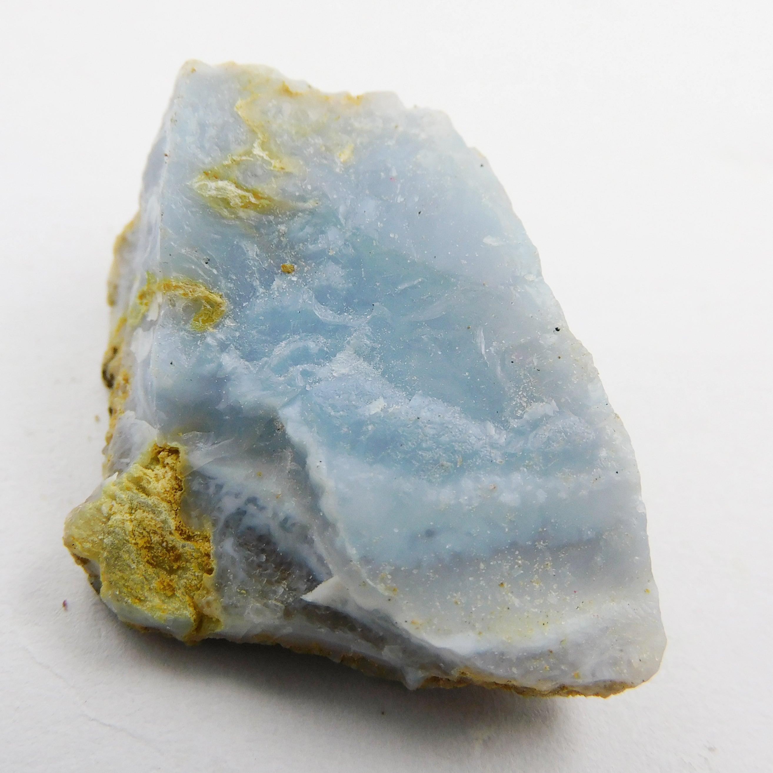 Natural Blue Opal Rough 25.35 Carat CERTIFIED Loose Gemstone Raw Rough | Uncut Opal Rough | Purchase it