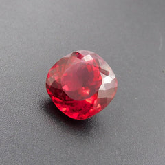 Square Cushion Cut 10.35 Carat Natural Certified Flawless Red Ruby Loose Gemstone-Its Believes For Safety And Security