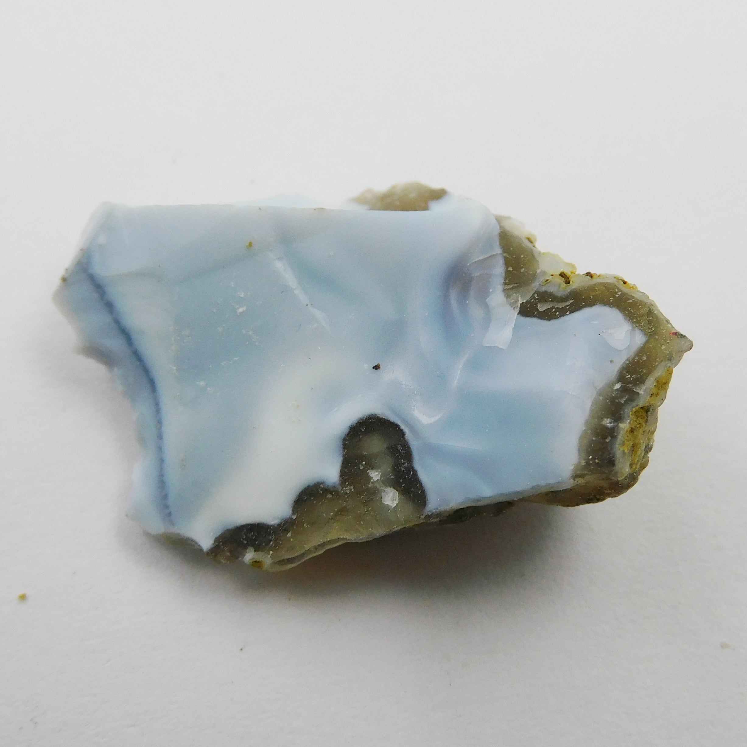 Ethiopian Raw Rough 26.50 Carat Natural Opal Blue Rough Certified Loose Gemstone