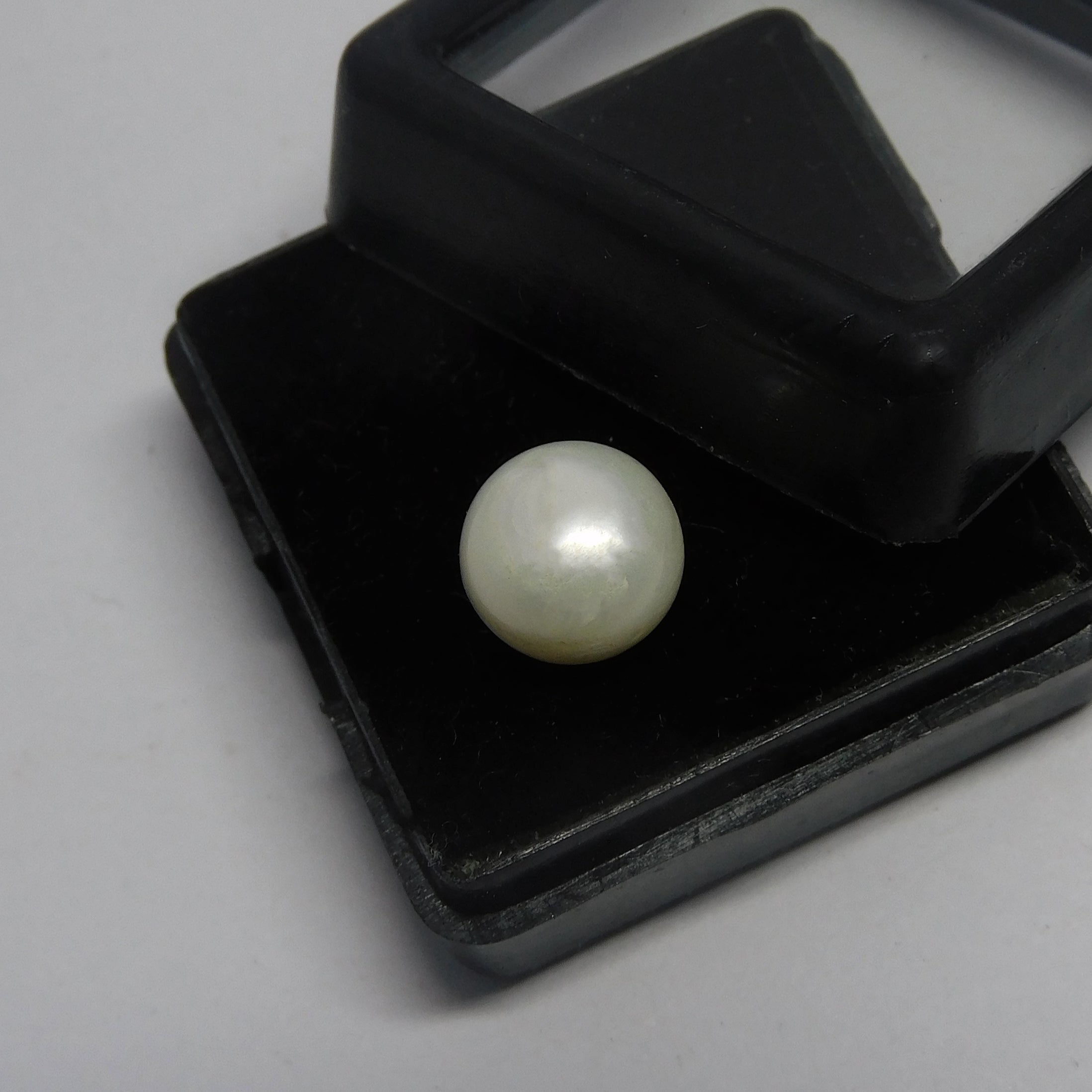 Beautiful White Color Pearl 3.25 Carat Natural Pearl Baroque Pearls CERTIFIED Round Cut Loose Gemstone | Best Price | Best Offer