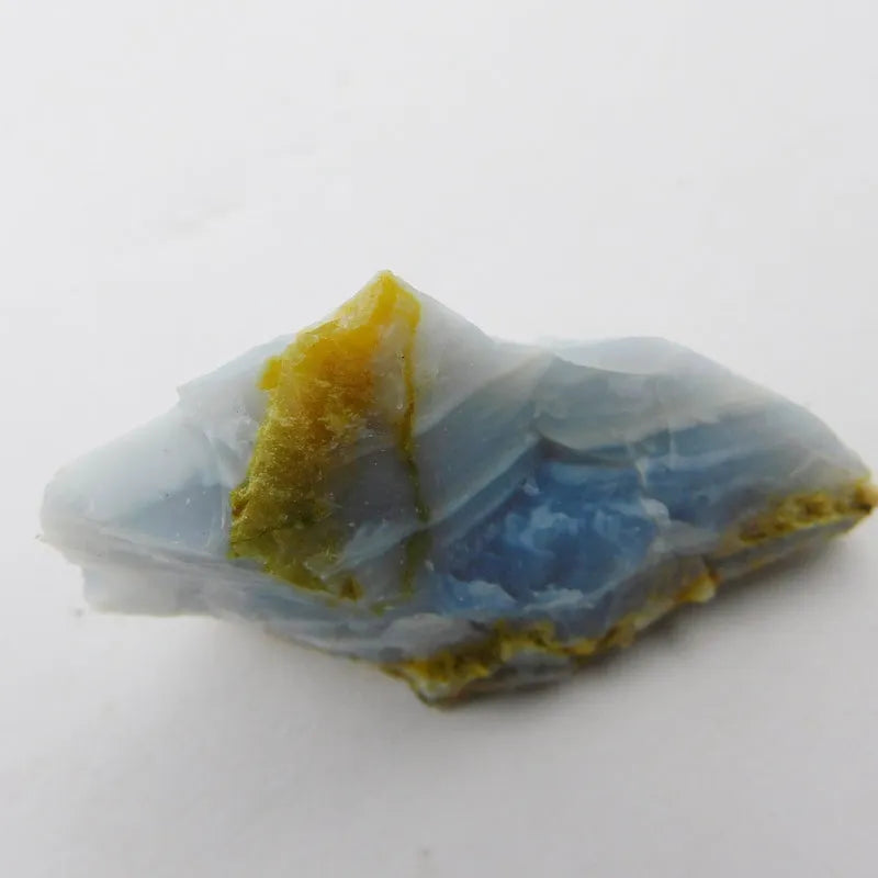 blue opal rough gemstone earth mined