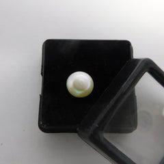 Engagement Rings 2.70 Carat White MABE South Pacific SEA Loose PEARL CERTIFIED ,Pearl Jwelery , Couple Rings