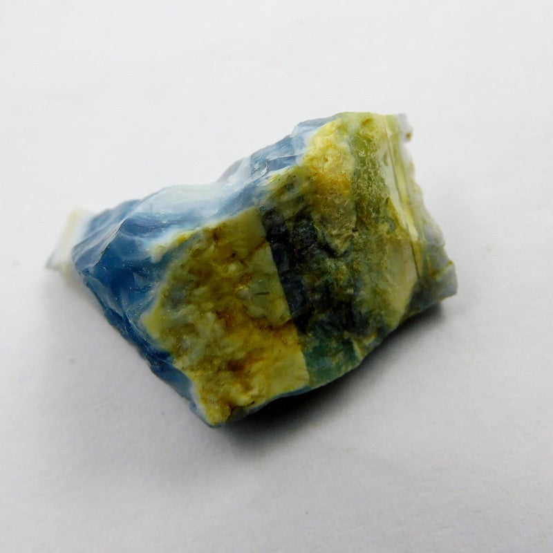 27.25 Ct Blue Opal certified provenance document image