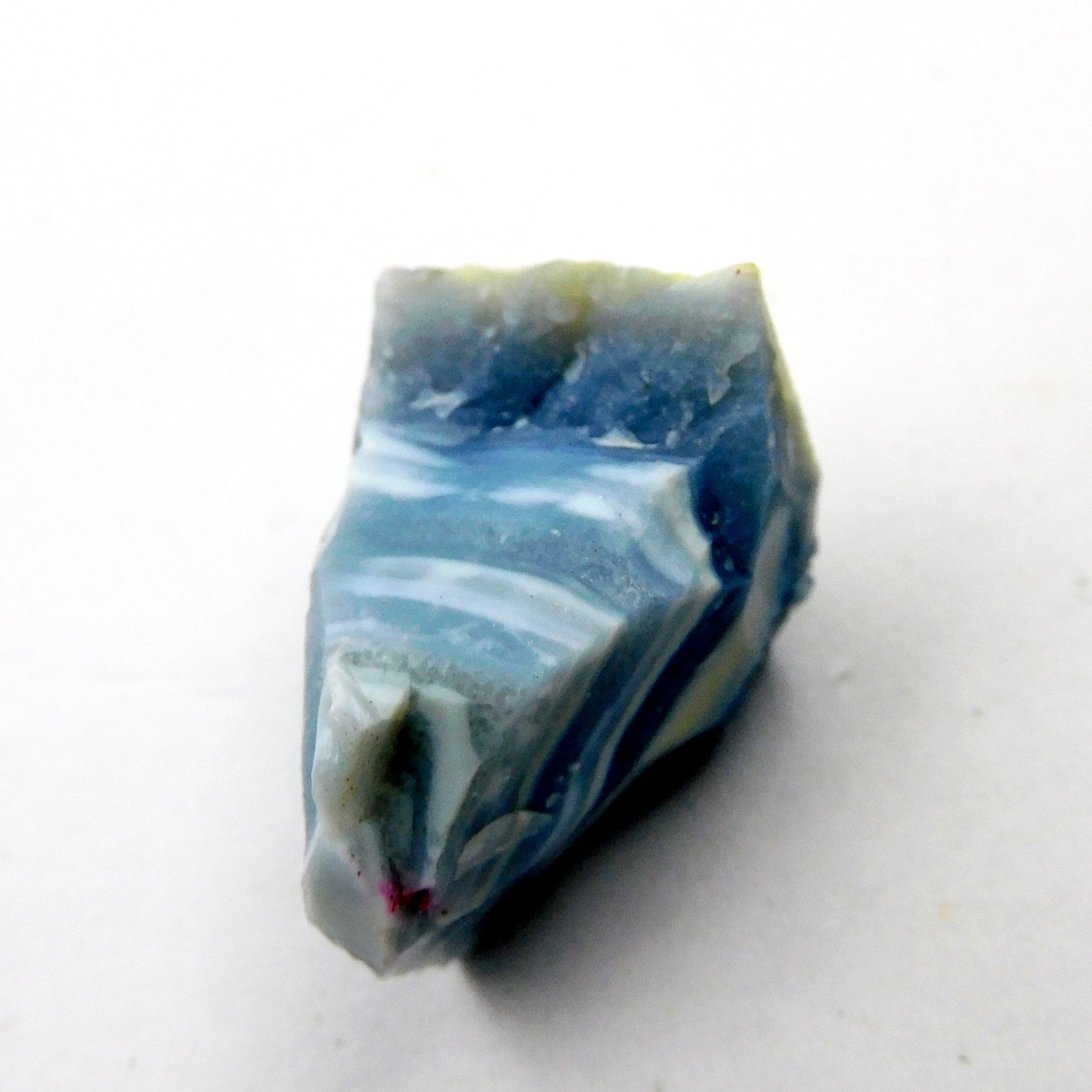 Certified Natural Rough 28.50 Carat Opal Blue Raw Rough Loose Gemstone