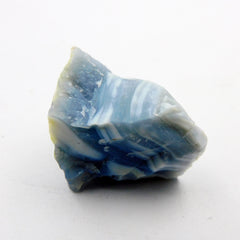 Certified Natural Rough 28.50 Carat Opal Blue Raw Rough Loose Gemstone