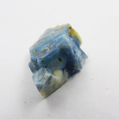 CERTIFIED 18.90 Carat Natural Blue Color Opal Uncut Rough Loose Gemstone