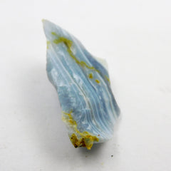 14.55 Carat Mini Cut Raw Rough Certified Natural Blue Opal Rough Loose Gemstone