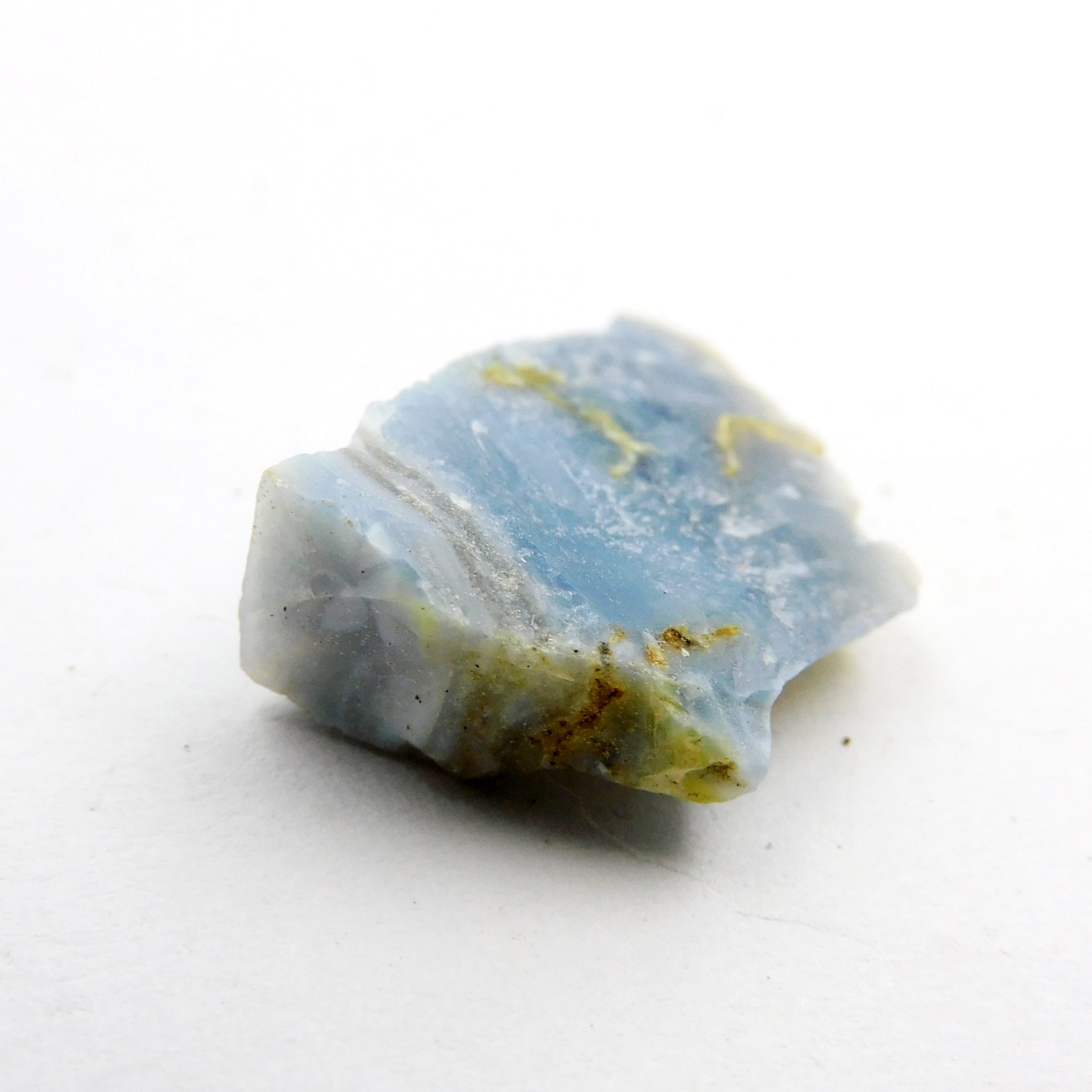 Blue Color Opal Rough 9.55 Carat Natural Blue Opal Certified Uncut Raw Loose Gemstone | Best Offer