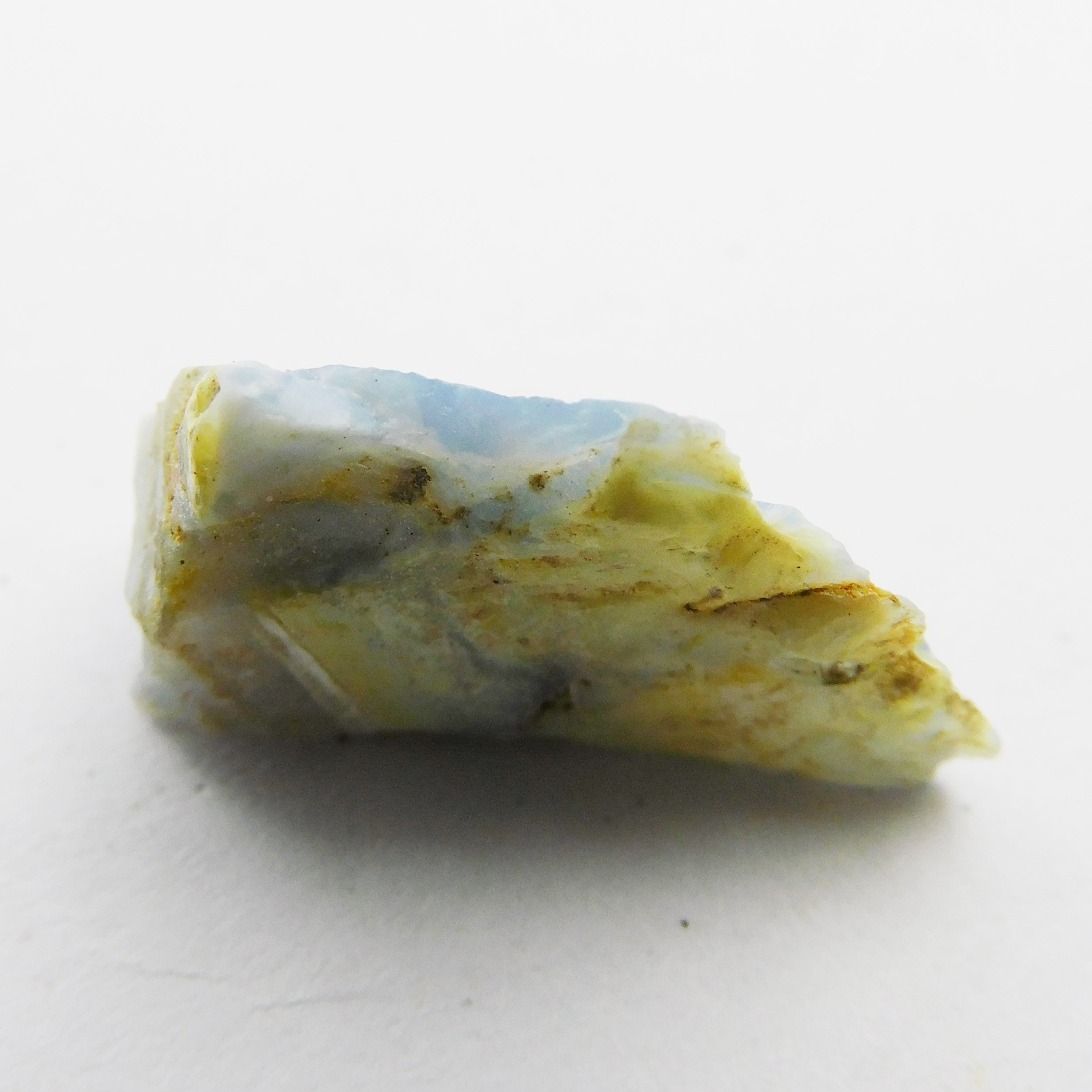 Blue Color Opal Rough 9.55 Carat Natural Blue Opal Certified Uncut Raw Loose Gemstone | Best Offer