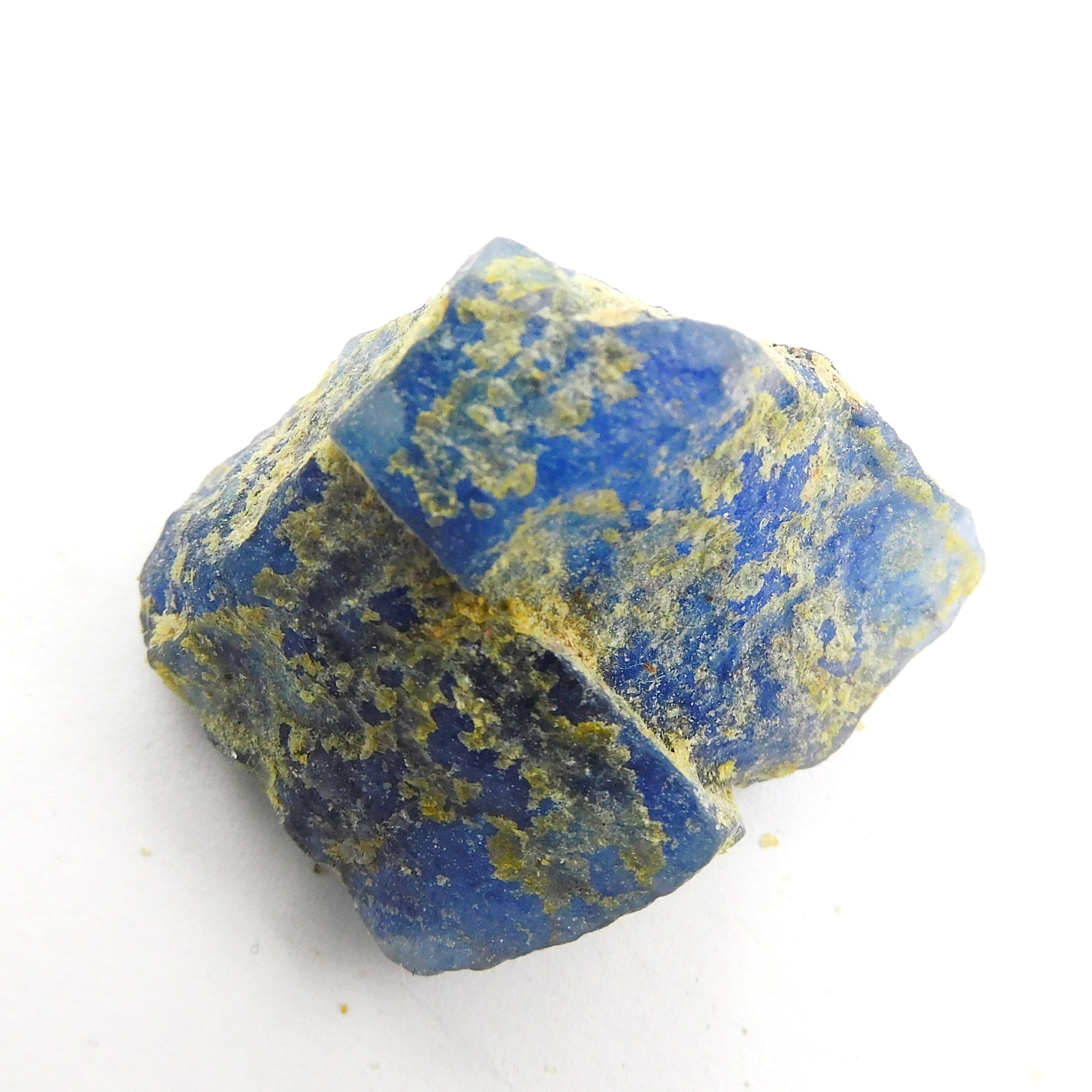 Natural Blue Lapis Lazuli 130.95 Carat Uncut Raw Rough Loose Gemstone CERTIFIED