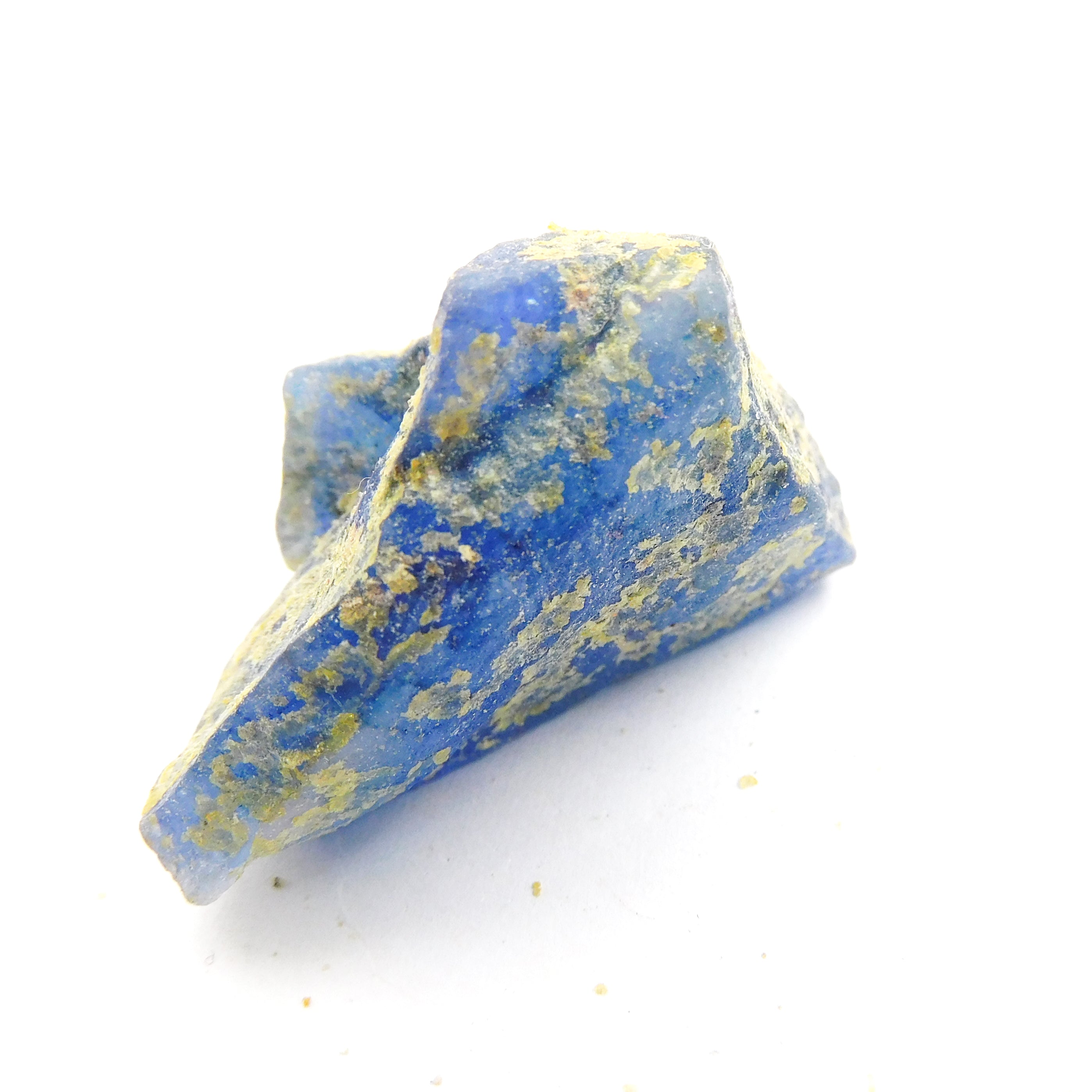 Natural Blue Lapis Lazuli 130.95 Carat Uncut Raw Rough Loose Gemstone CERTIFIED