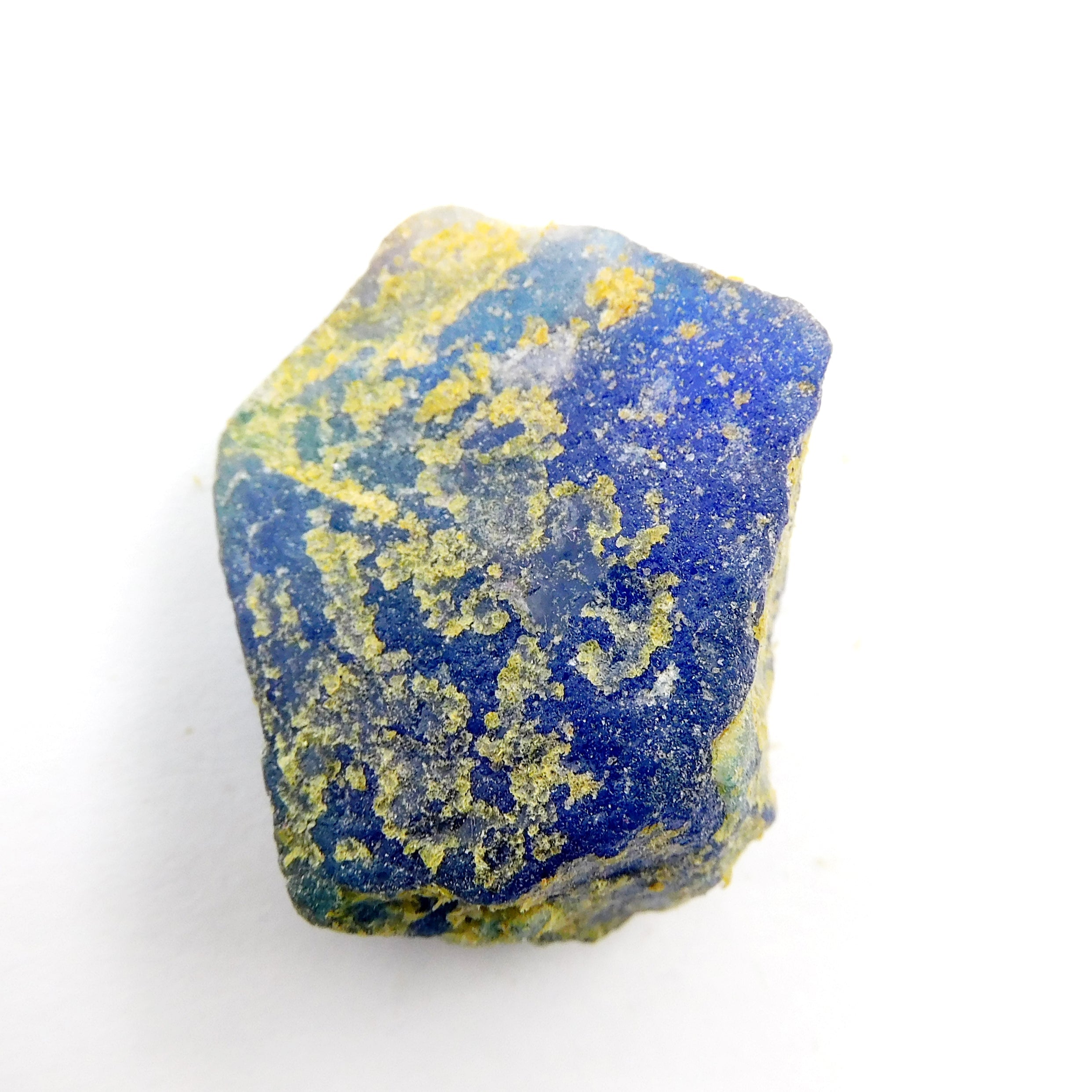 124.60 Carat Blue Uncut Rough Natural Lapis Lazuli Raw Rough CERTIFIED Loose Gemstone