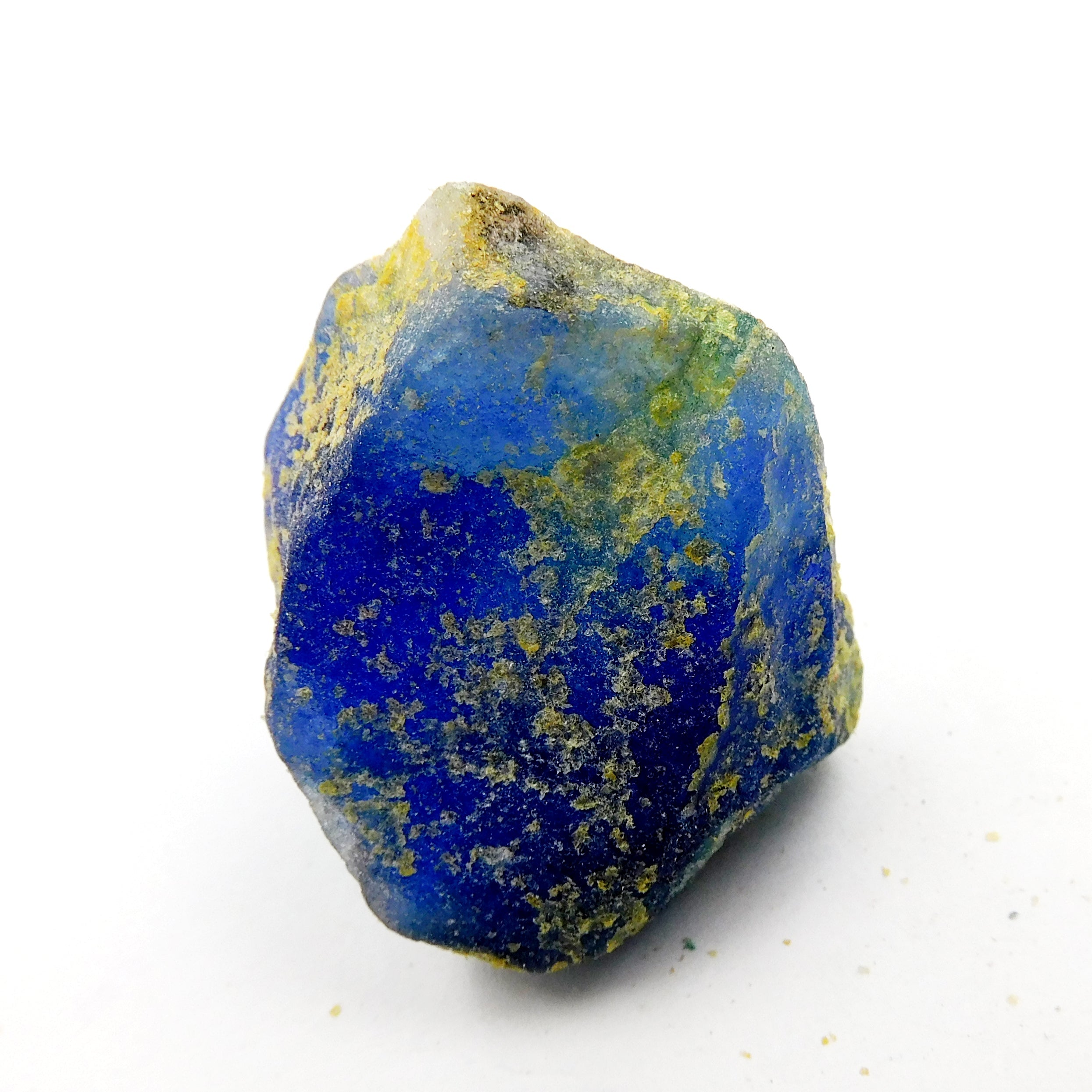 124.60 Carat Blue Uncut Rough Natural Lapis Lazuli Raw Rough CERTIFIED Loose Gemstone