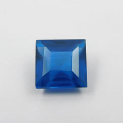 Square Cut Beautiful Blue Gemstone 8.65 Carat Natural Blue Sapphire Certified Loose Gemstone | Stunning Gem | Best For Jewelry Making