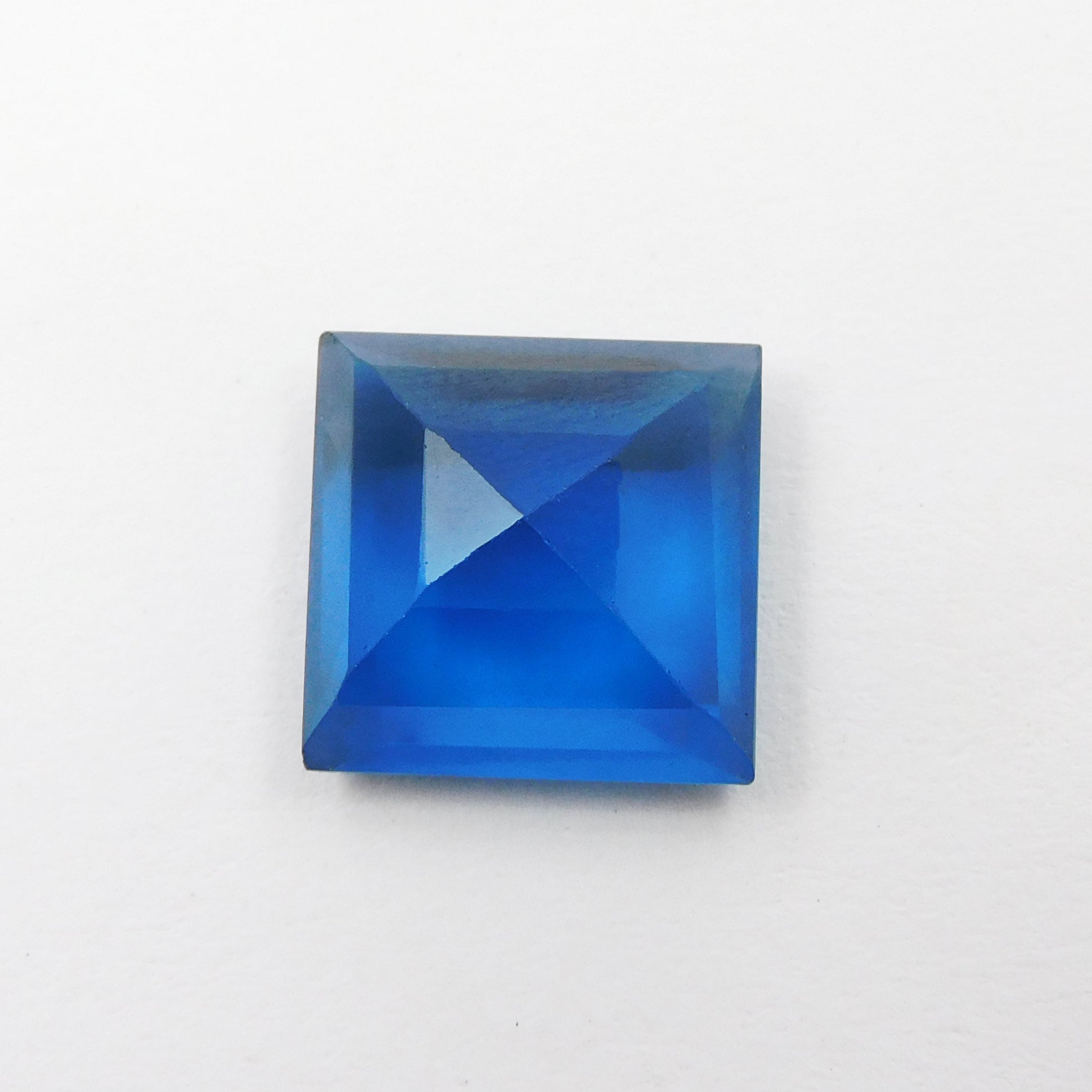 Square Cut Beautiful Blue Gemstone 8.65 Carat Natural Blue Sapphire Certified Loose Gemstone | Stunning Gem | Best For Jewelry Making