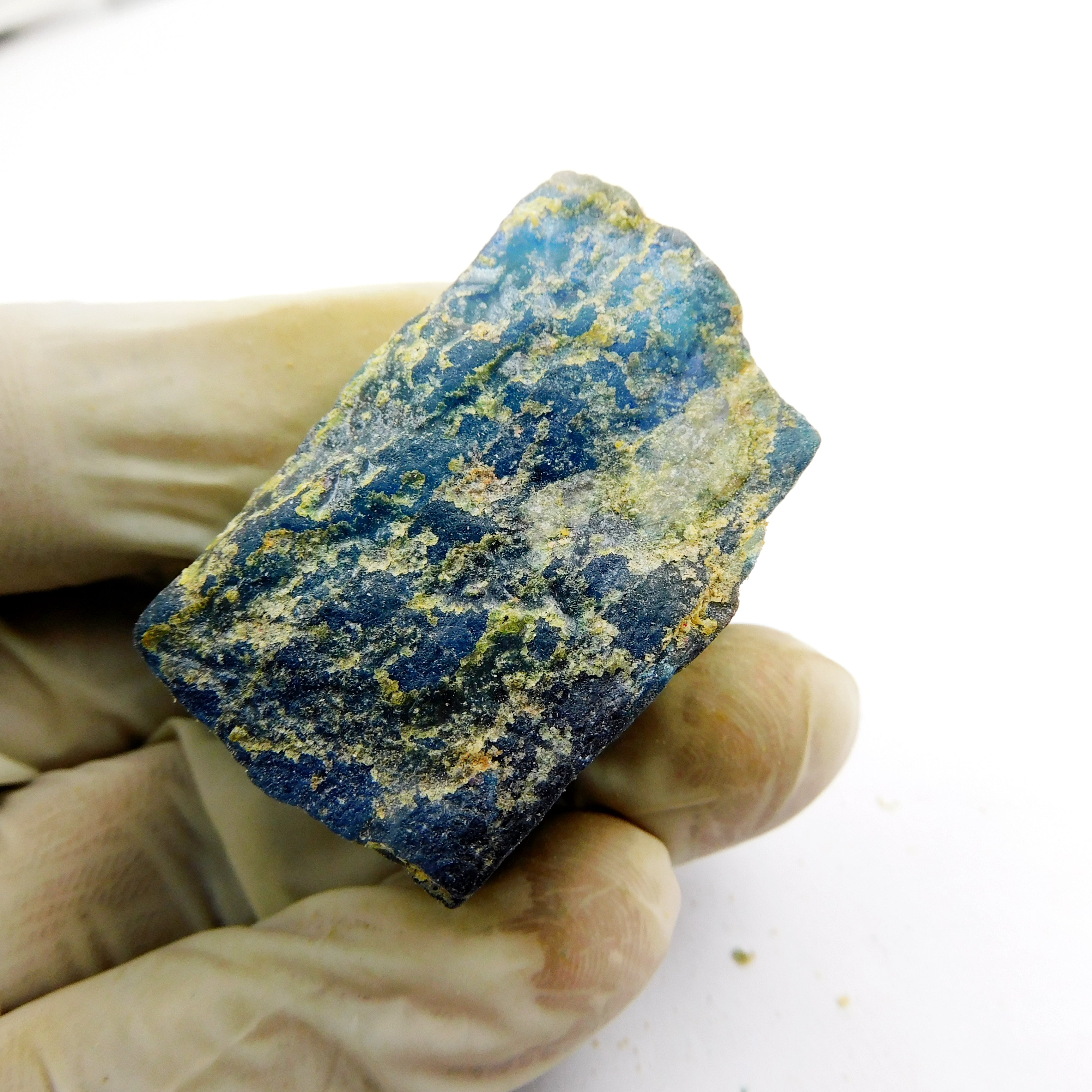 Certified Uncut Rough 153.65 Carat Natural Lapis Lazuli Rough Loose Gemstone | Gift For Her/ Him