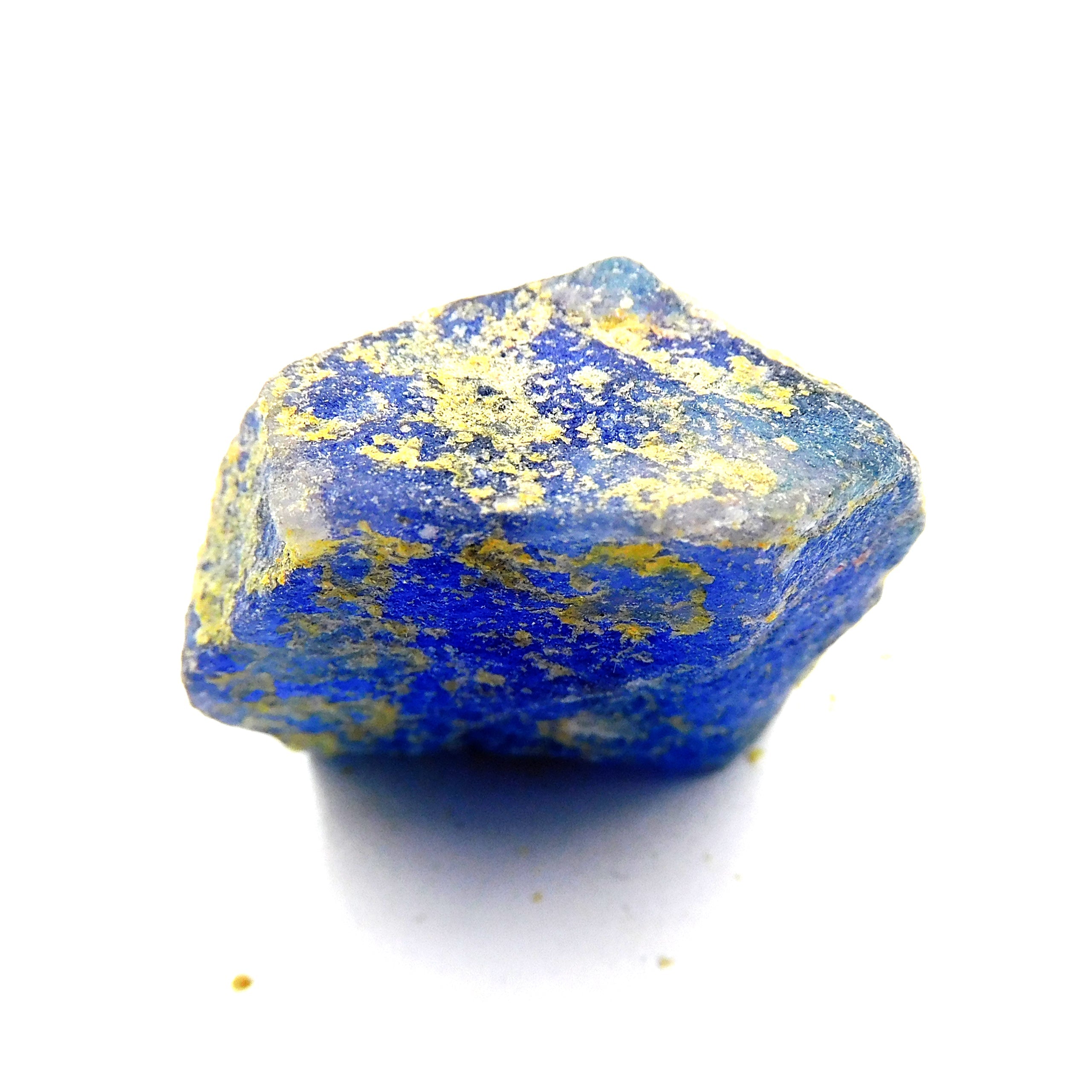 Uncut Blue Rough 108.20 Carat Natural Lapis Lazuli Raw Rough Loose Gemstone CERTIFIED | Best For Emotional Healing | Brilliant Cut Rough