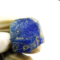 Uncut Blue Rough 108.20 Carat Natural Lapis Lazuli Raw Rough Loose Gemstone CERTIFIED | Best For Emotional Healing | Brilliant Cut Rough