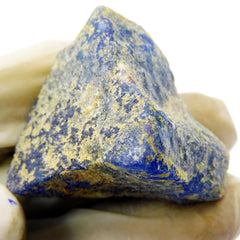 Natural Blue Raw Rough 128.25 Carat Certified Lapis Lazuli Uncut Rough Loose Gemstone