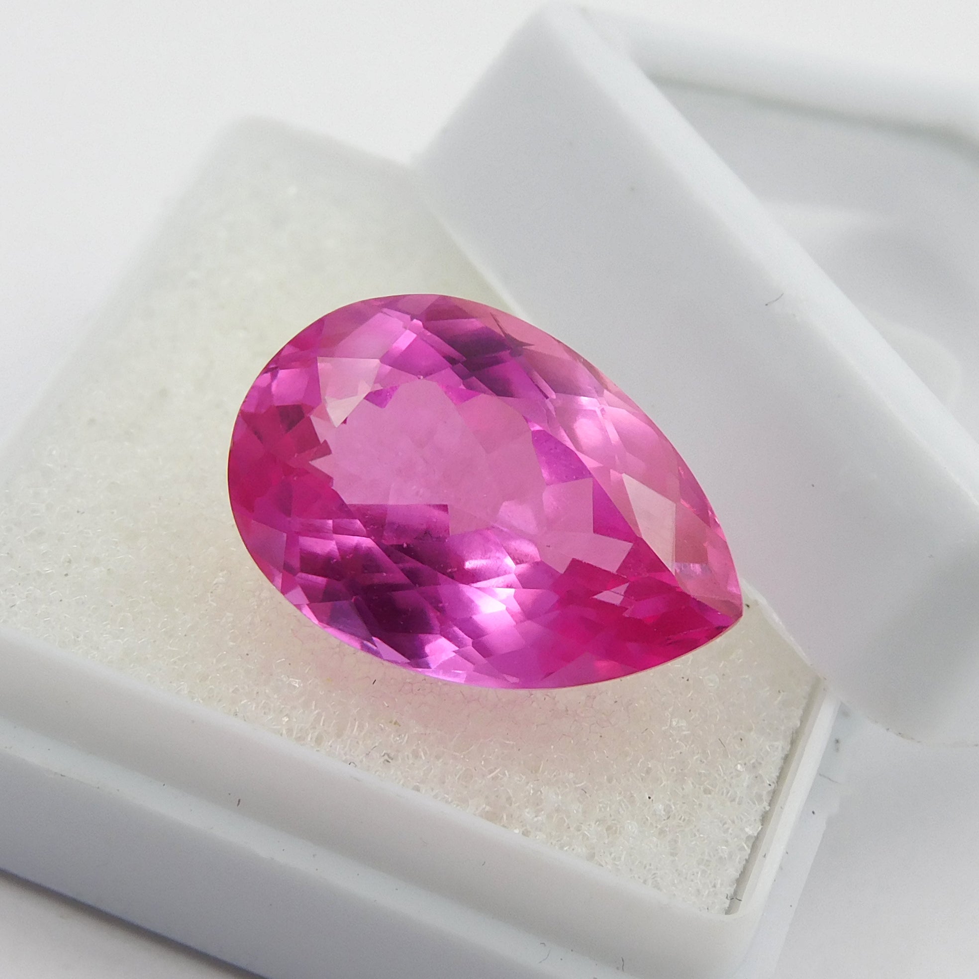 Ring Size Sapphire !!! Pear Cut Natural 10.65 Carat Pink Color Certified Sapphire Loose Gemstone | September Sapphire | Best Price