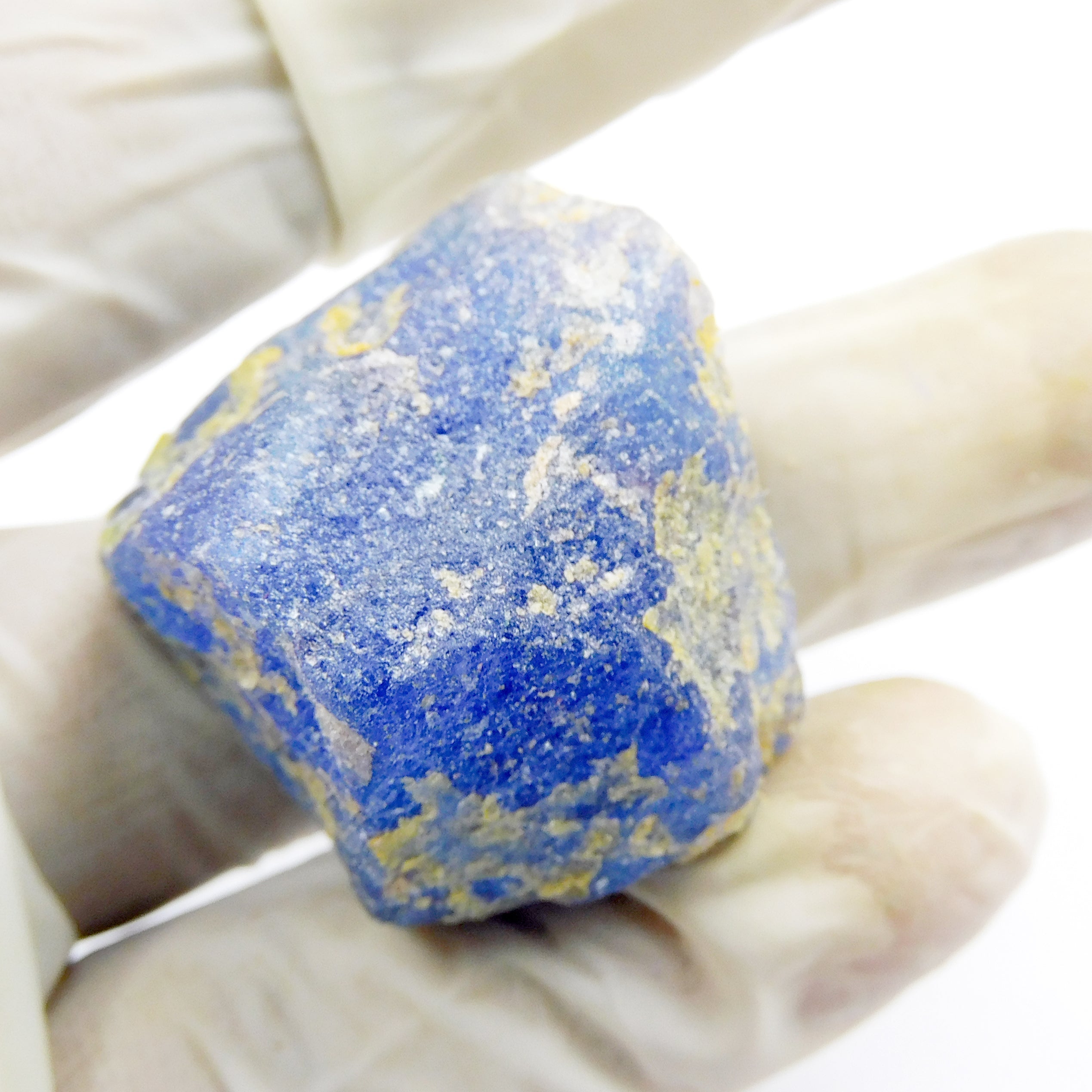 54.25 Carat Natural Blue Lapis Lazuli Uncut Rough Loose Gemstone Certified | Best For Protection & Creativity