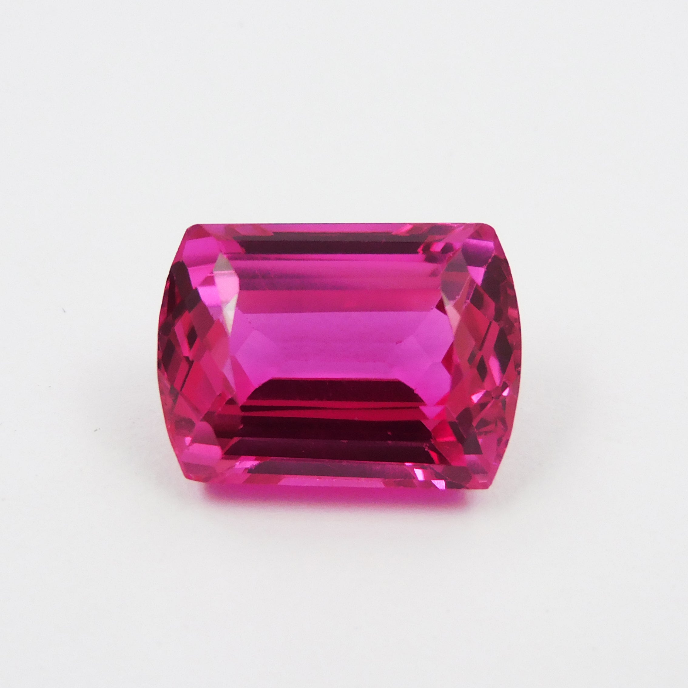 Natural 10.78 Carat Pink Ruby Fancy Cut Certified Loose Gemstone | Brilliant Cut Pinkies Ruby | Best Price