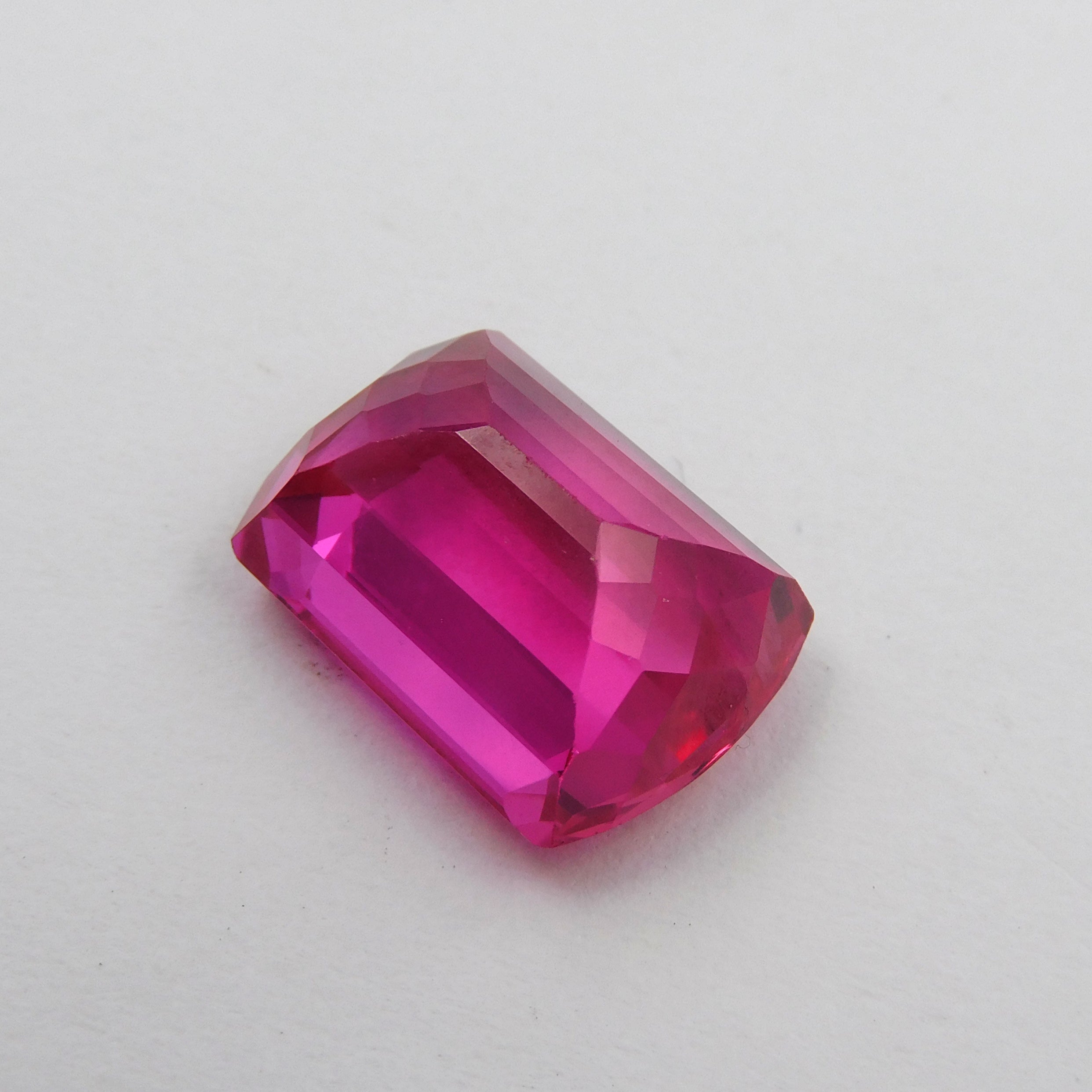 Natural 10.78 Carat Pink Ruby Fancy Cut Certified Loose Gemstone | Brilliant Cut Pinkies Ruby | Best Price