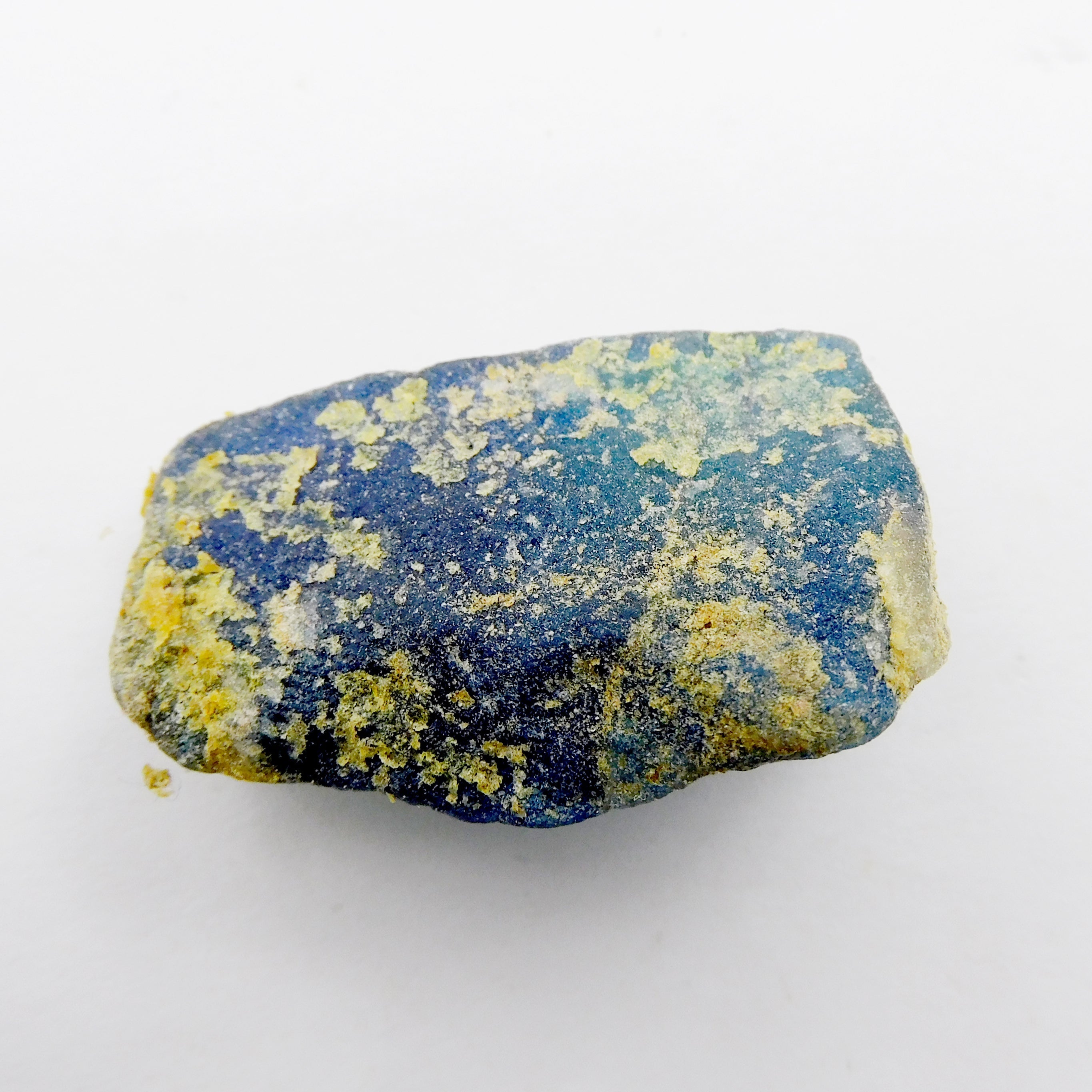 Raw Uncut Rough Blue Natural Lapis Lazuli 88.30 Carat Loose Gemstone CERTIFIED