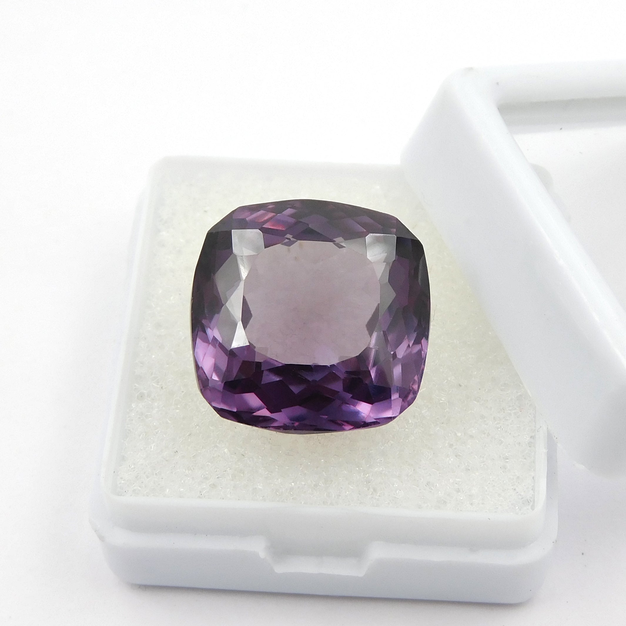 Square Cushion Cut CERTIFIED 12.62 Carat Color Change Alexandrite Natural Loose Gemstone | Free Delivery Free Gift | Gift For Her