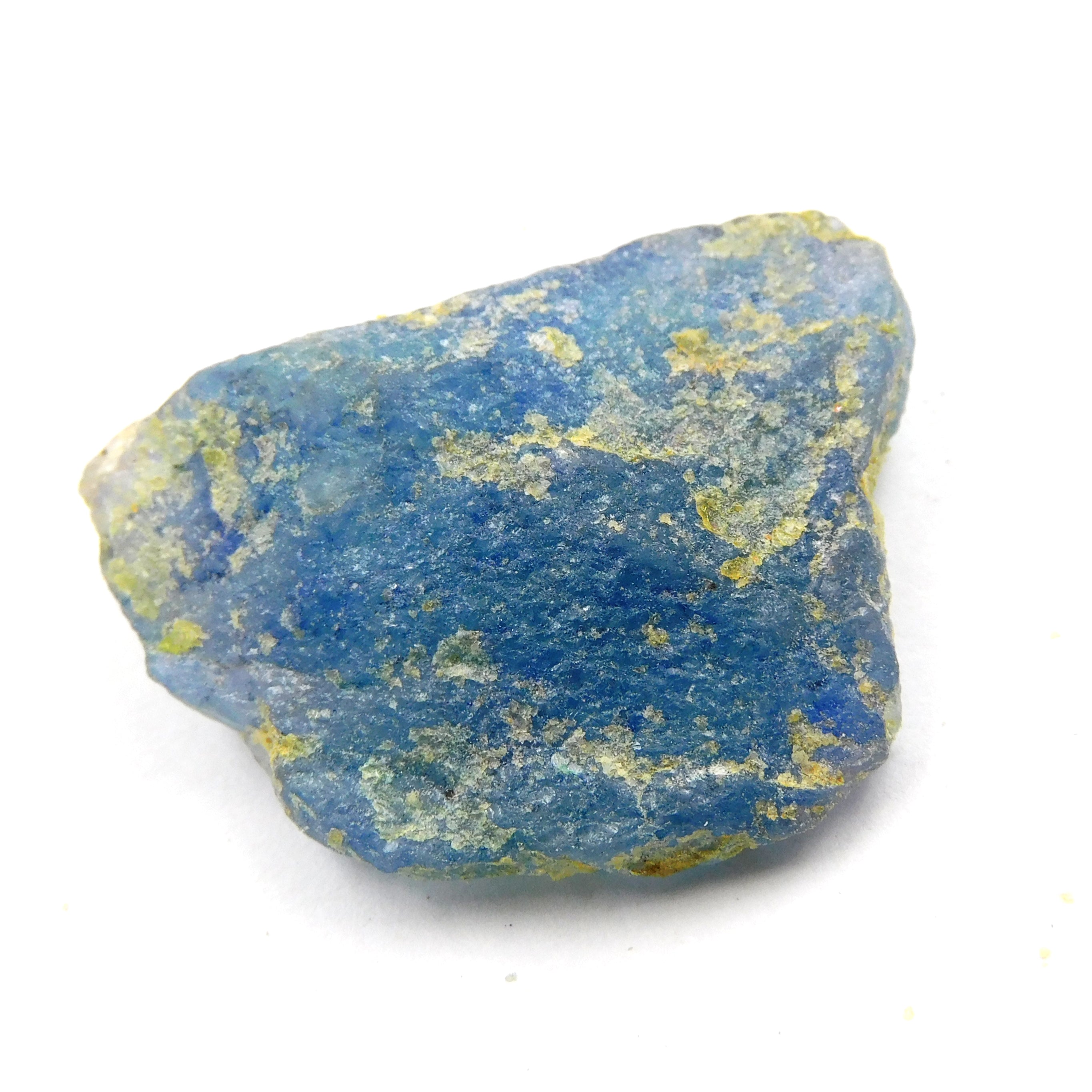 52.55 Carat Uncut Blue Natural Lapis Lazuli CERTIFIED Loose Gemstone Raw Rough