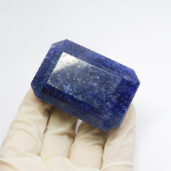 Big Size Natural Blue Tanzanite 478.90 Carat CERTIFIED Loose Gemstone Emerald Cut | Free Shipping & Gift | On Sale