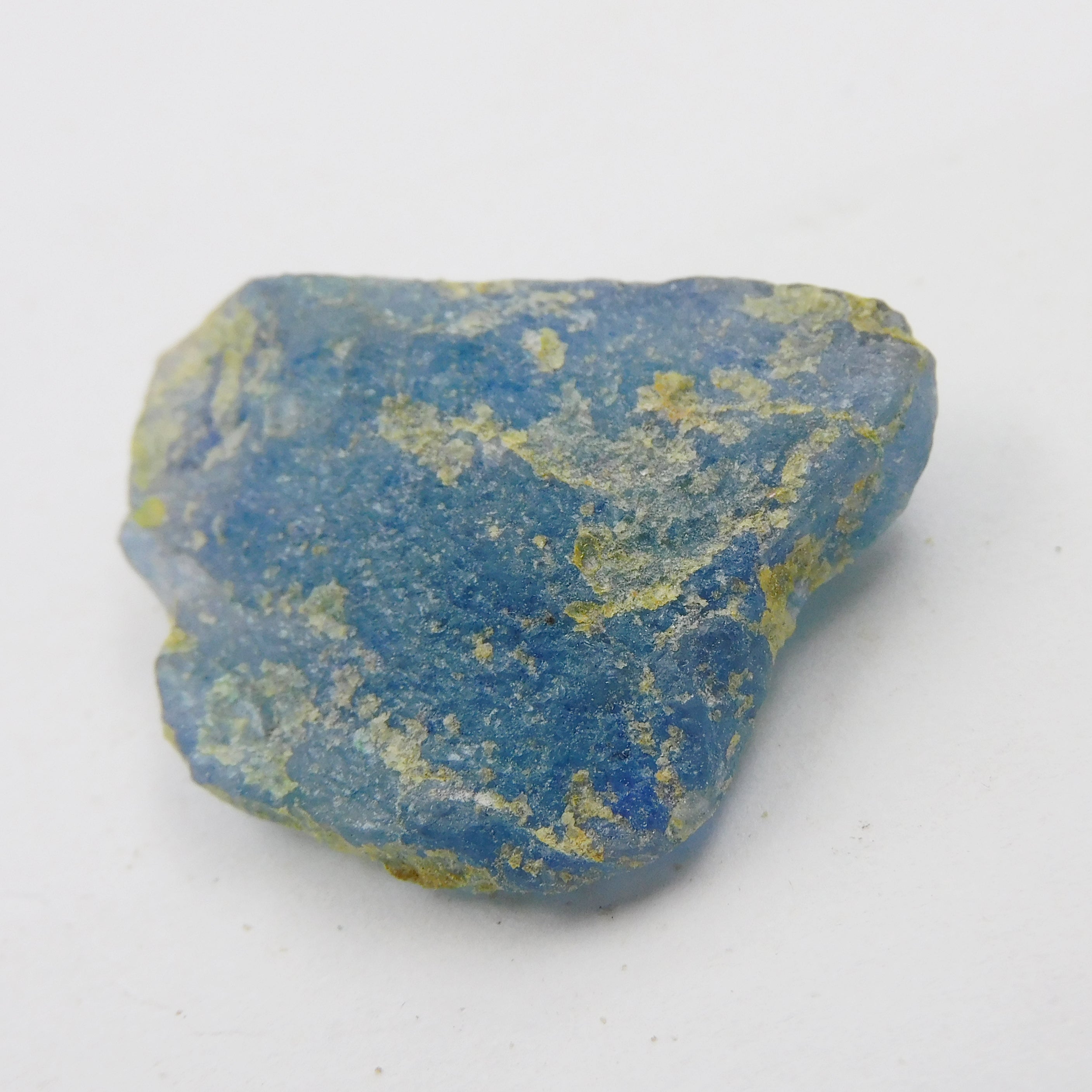 52.55 Carat Uncut Blue Natural Lapis Lazuli CERTIFIED Loose Gemstone Raw Rough