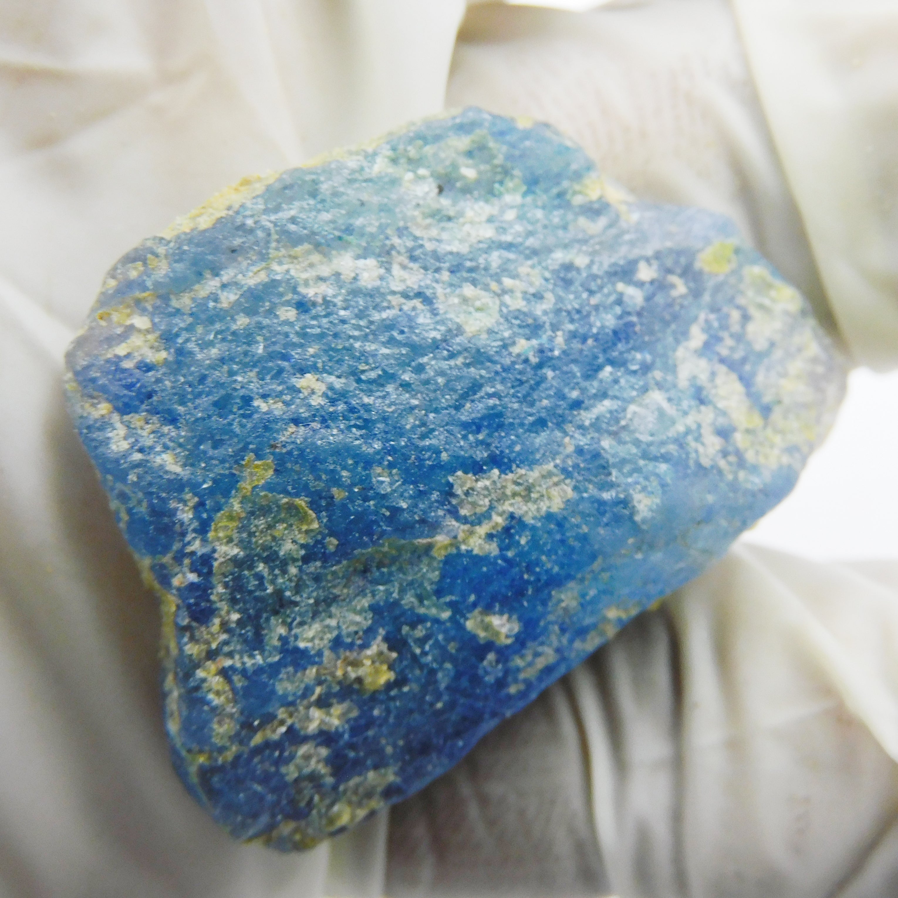 52.55 Carat Uncut Blue Natural Lapis Lazuli CERTIFIED Loose Gemstone Raw Rough