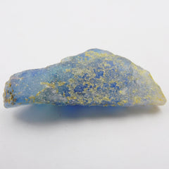 Earth Mined Uncut Rough Blue Natural Lapis Lazuli 38.13 Carat Loose Gemstone CERTIFIED