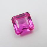 Imported From Sri Lanka Sapphire !! Jewelry Making Sapphire Gemstone !! 11.70 Ct Natural CERTIFIED Loose Gemstone Pink Sapphire Extremely Rare Square Cut | Free Delivery Free Gift | Gift For Your Loved Ones