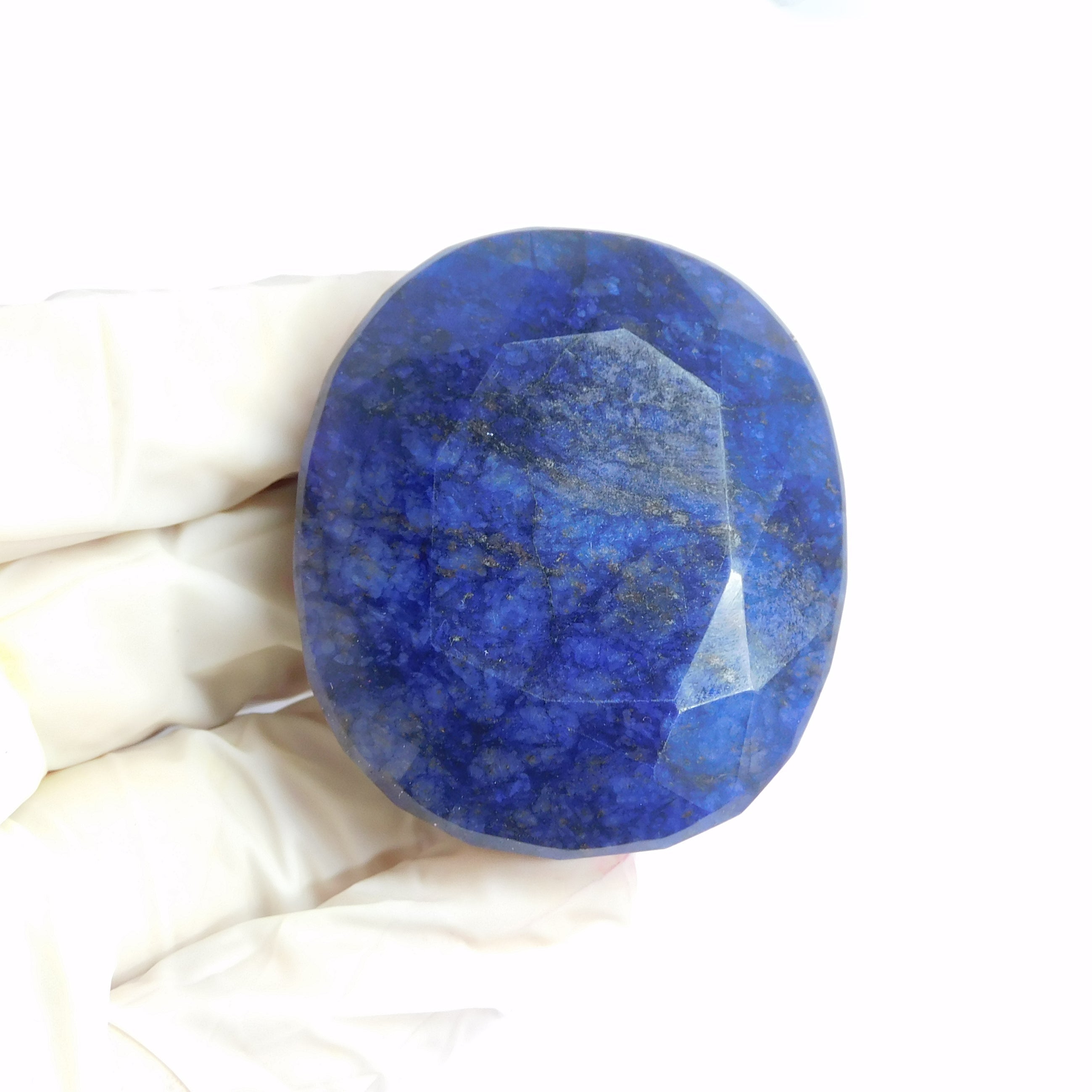 Beautiful Stone For Gift/ Jwelery - 375.60 Carat Oval Cut Tanzanite Blue Certified Loose Gemstone