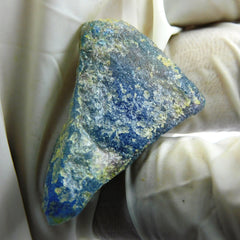 32.45 Carat Raw Rough Natural Blue Lapis Lazuli Loose Gemstone Certified | Free Shipping & Gift | Lapis Rough