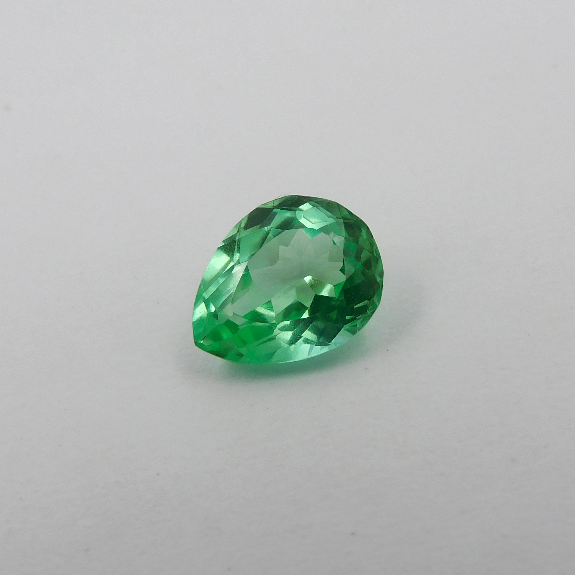 SAPPHIRE - Exclusive Offer With Free Gift !!! 2.40 Ct Pear Cut Bluish Green Sapphire Natural CERTIFIED Loose Gemstone | Best Price | On Sale