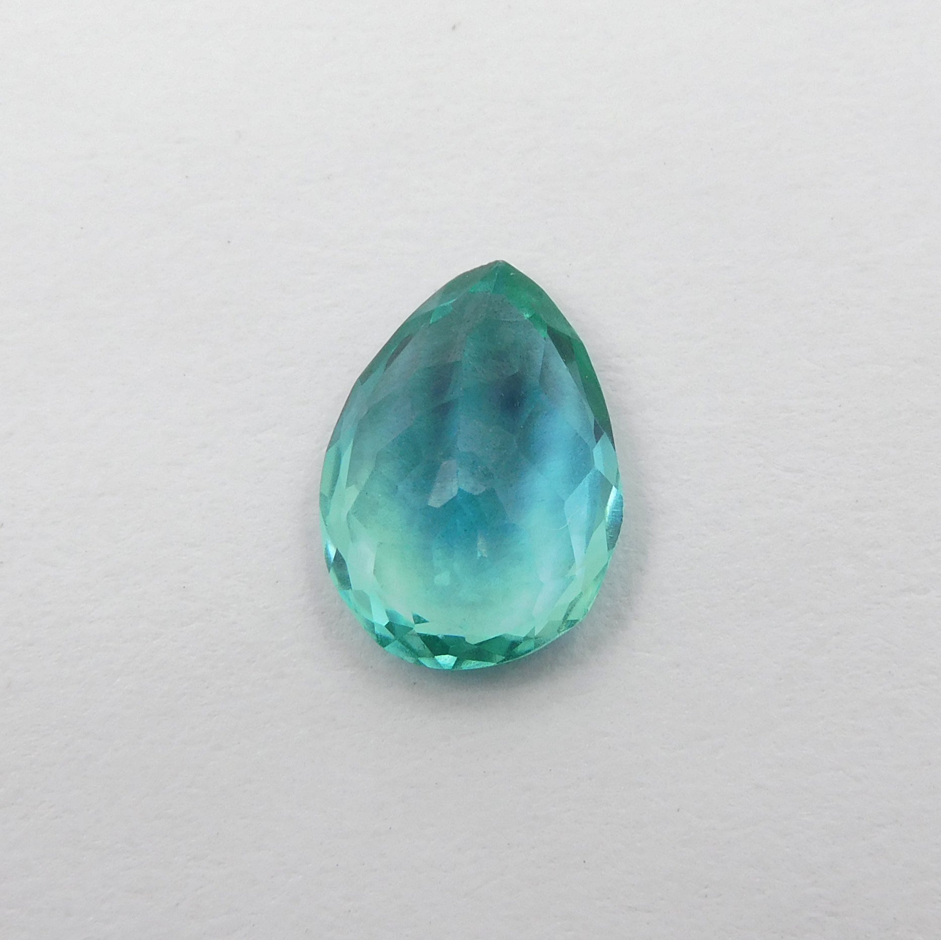 Amazing Offer On Sapphire !!! Natural Sapphire 4.05 Ct Pear Shape Bluish Green CERTIFIED Loose Gemstone | Free Delivery Free Gift | Gift For Her