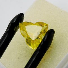 CERTIFIED Ceylon Yellow Sapphire 9.60 Ct Natural Loose Gemstone Fancy Cut