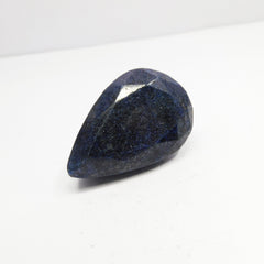 Pendant Making Sapphire Stone 160.40 Carat Natural Sapphire Blue Loose Gemstone Pear Cut Certified